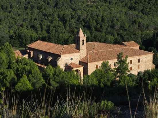 Monasterio El Olivar Estercuel Bagian luar foto