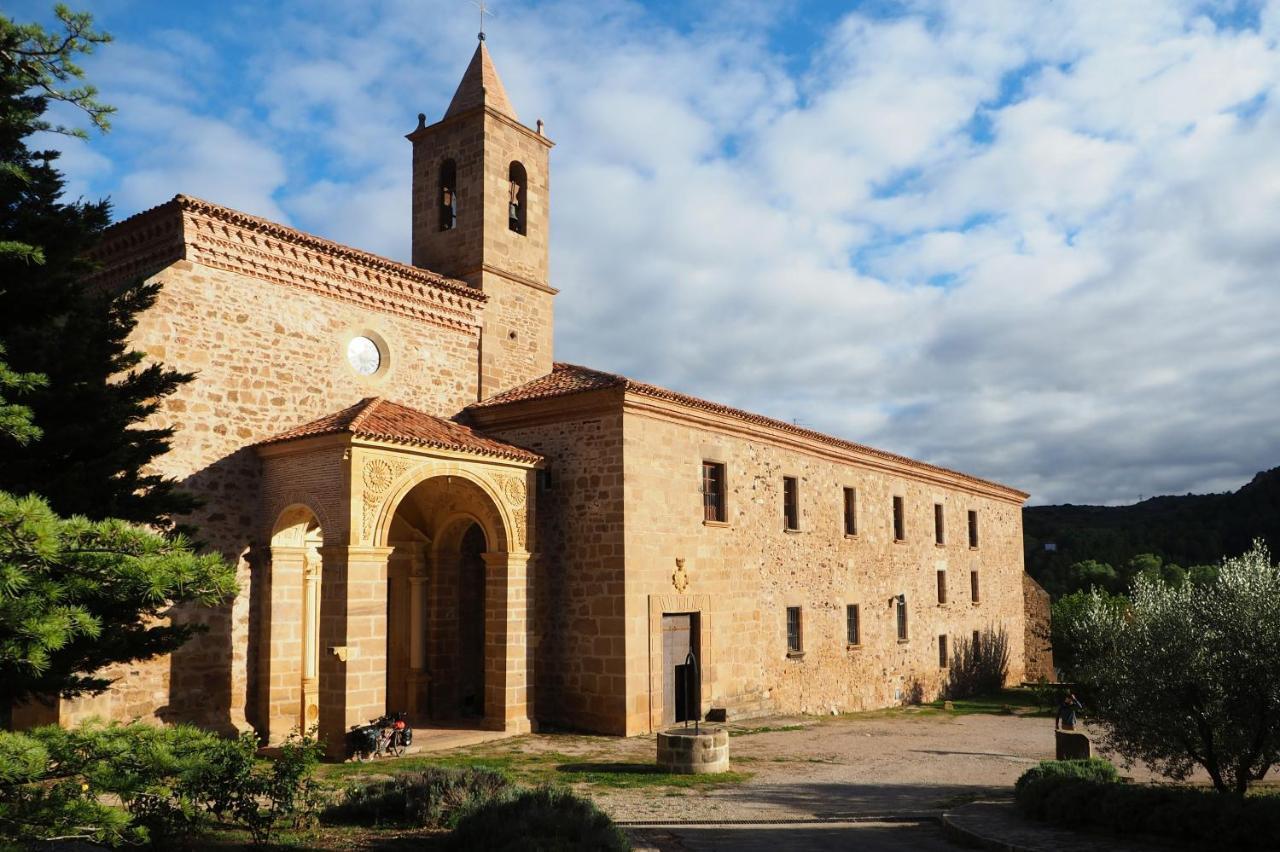 Monasterio El Olivar Estercuel Bagian luar foto