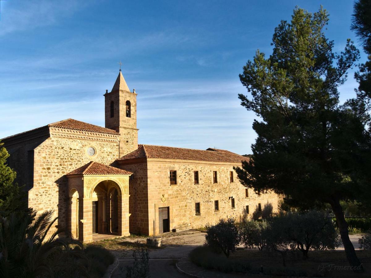 Monasterio El Olivar Estercuel Bagian luar foto