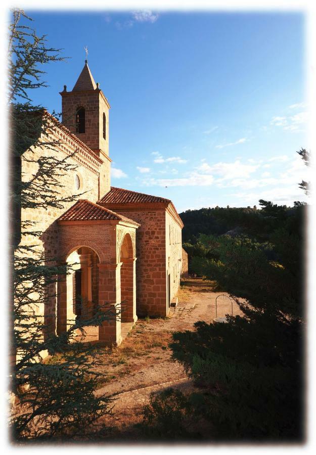 Monasterio El Olivar Estercuel Bagian luar foto
