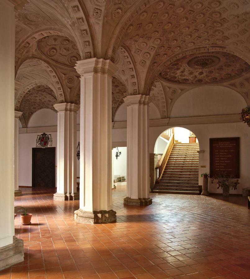 Monasterio El Olivar Estercuel Bagian luar foto